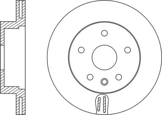 Brake Disc (FR0730V)