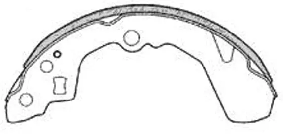 Brake Shoe Set (FT0569)