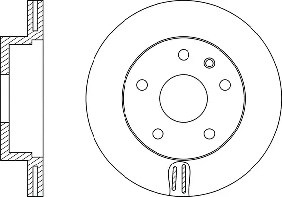 Brake Disc (FR0191V)