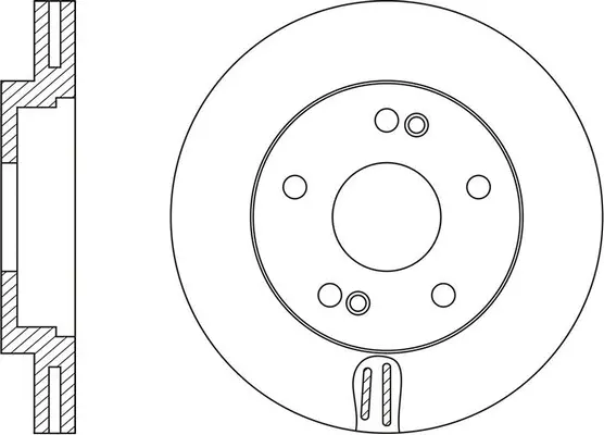 Brake Disc (FR0709V)