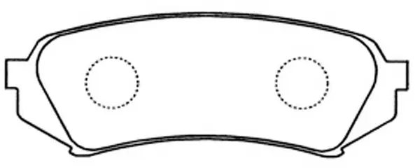 Brake Pad Set, disc brake (FP0773)