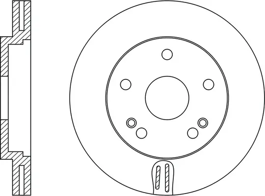 Brake Disc (FR0197V)