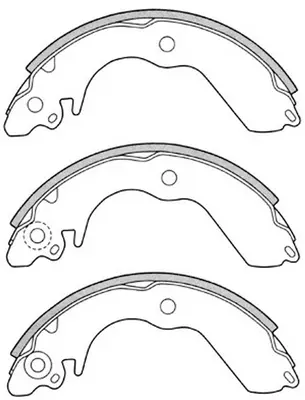 Brake Shoe Set (FT3310)