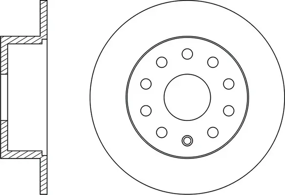 Brake Disc (FR0731)