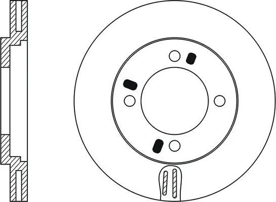 Brake Disc (FR0117V)