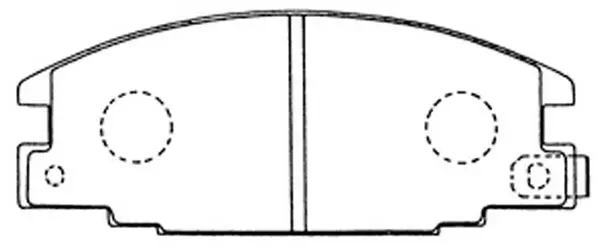 Brake Pad Set, disc brake (FP0363)