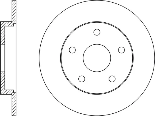 Brake Disc (FR0723)