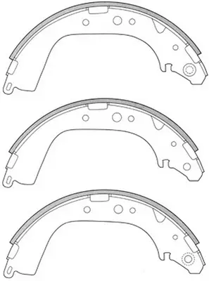 Brake Shoe Set (FT1173)