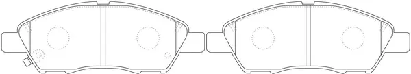 Brake Pad Set, disc brake (FP0027)