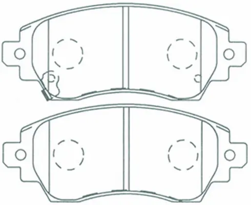 Brake Pad Set, disc brake (FP0219)