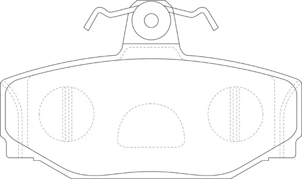Brake Pad Set, disc brake (FP0391)