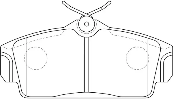 Brake Pad Set, disc brake (FP1147)