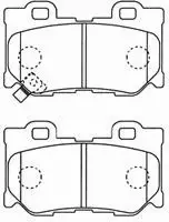 Brake Pad Set, disc brake (FP1347)