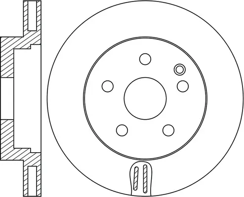 Brake Disc (FR0922V)