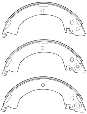 Brake Shoe Set (FT3299)