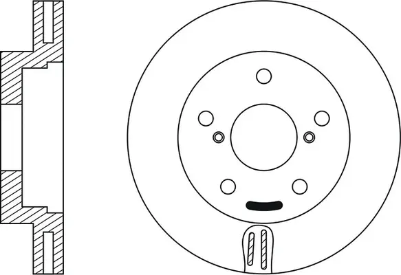 Brake Disc (FR0450V)