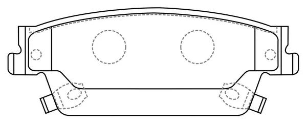 Brake Pad Set, disc brake (FP1020)
