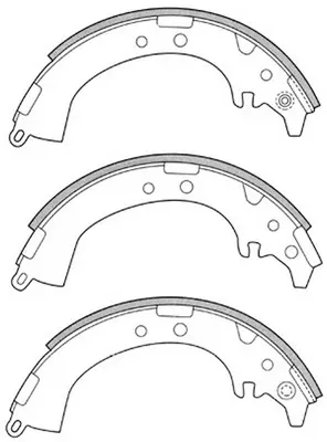 Brake Shoe Set (FT1195)