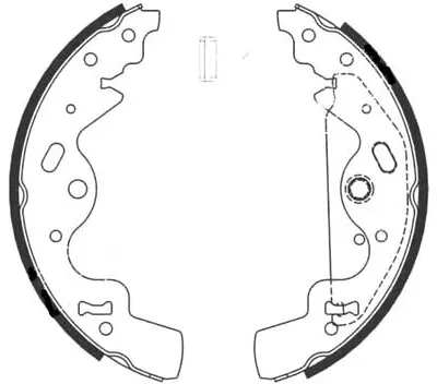Brake Shoe Set (FT7088)
