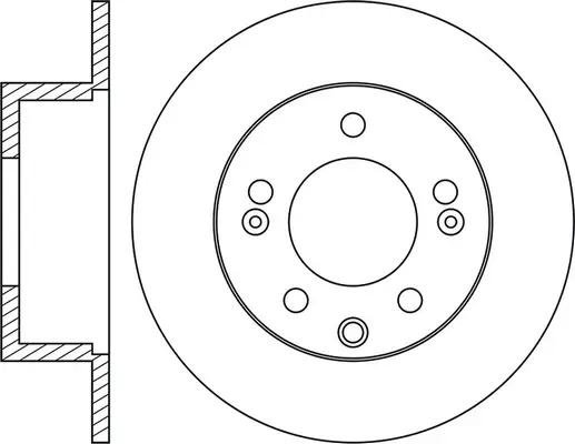Brake Disc (FR0919)
