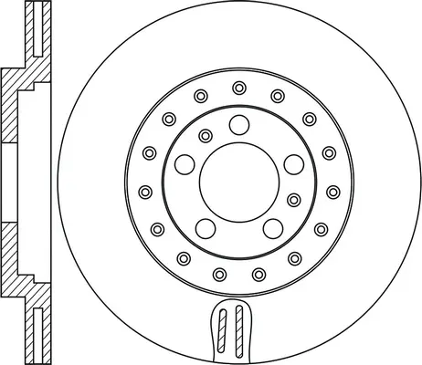 Brake Disc (FR0965V)
