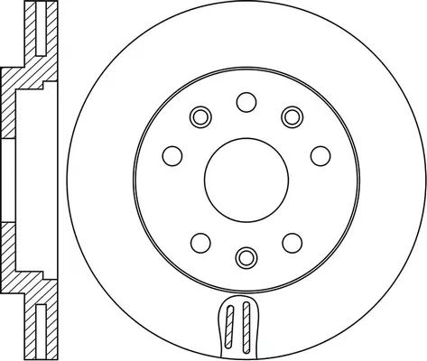 Brake Disc (FR0976V)