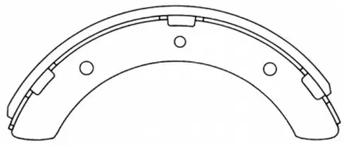 Brake Shoe Set (FT3289)