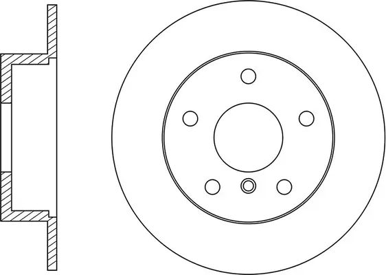 Brake Disc (FR0727)