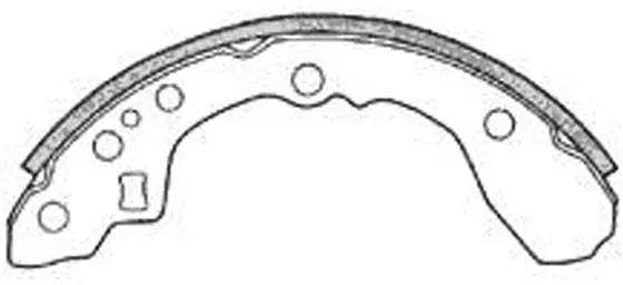 Brake Shoe Set (FT5222)