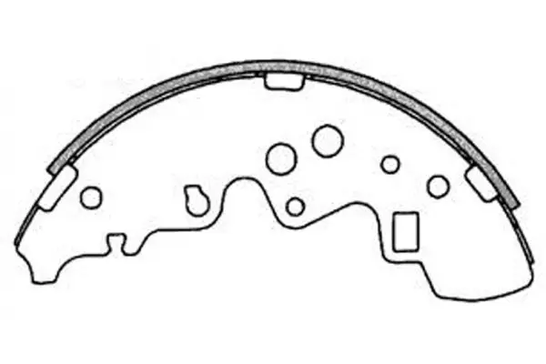 Brake Shoe Set (FT5244)