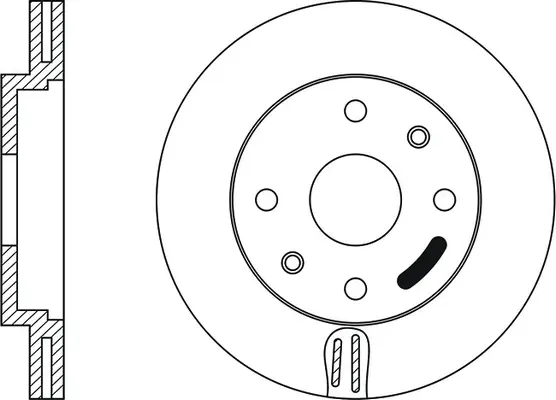 Brake Disc (FR0178V)