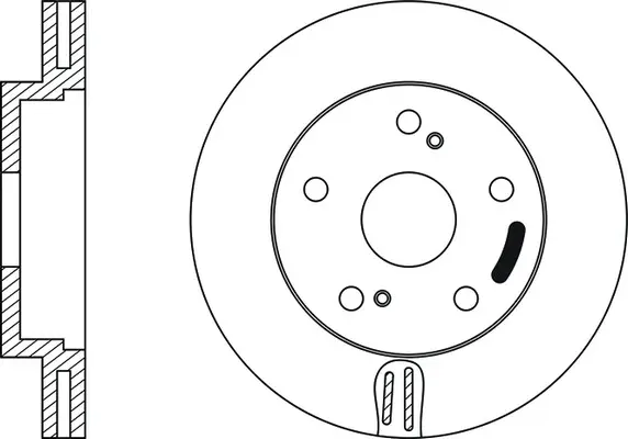 Brake Disc (FR0168V)