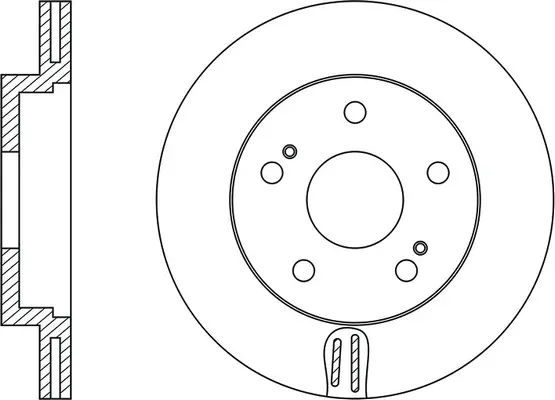 Brake Disc (FR0146V)