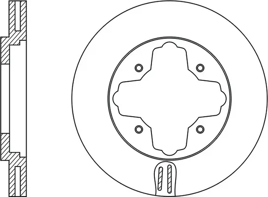 Brake Disc (FR0140V)