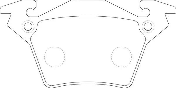 Brake Pad Set, disc brake (FP1224)