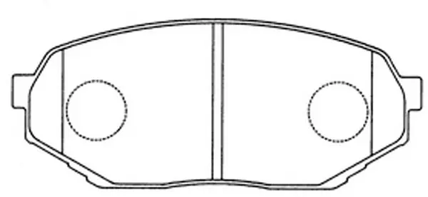 Brake Pad Set, disc brake (FP3136)