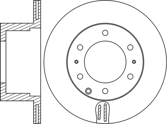 Brake Disc (FR0959V)