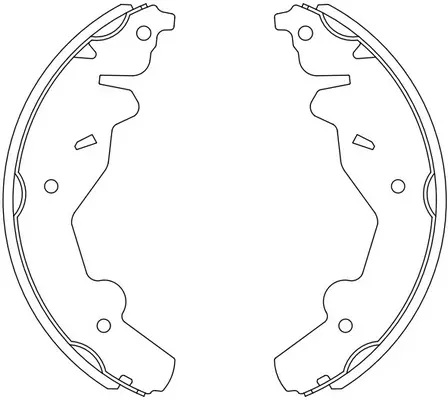 Brake Shoe Set (FT1134)