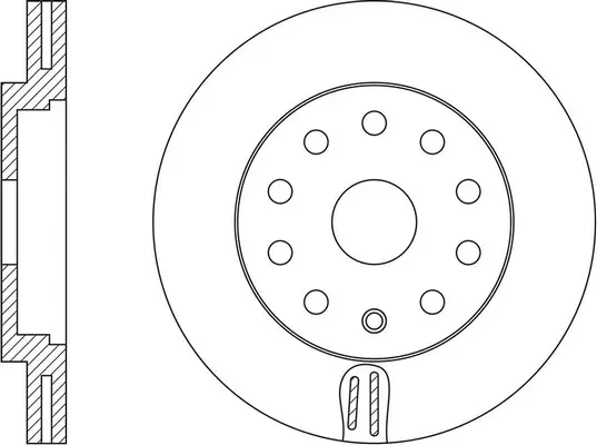 Brake Disc (FR0659V)