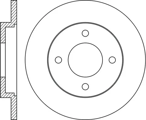 Brake Disc (FR0949V)