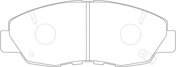 Brake Pad Set, disc brake (FP0764)
