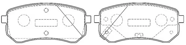 Brake Pad Set, disc brake (FP0004)