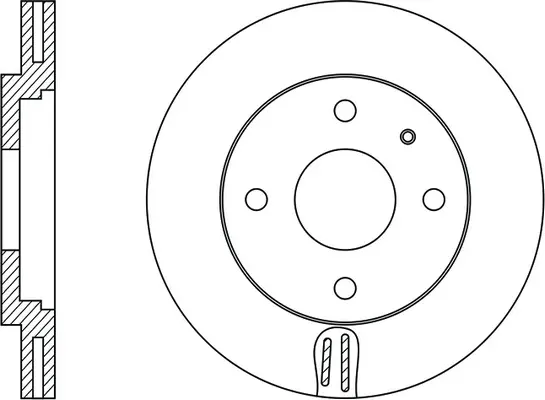Brake Disc (FR0141V)