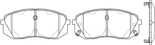 Brake Pad Set, disc brake (FP1295)