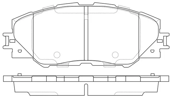 Brake Pad Set, disc brake (FP1211)