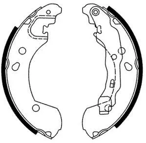 Brake Shoe Set (FT2152)