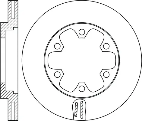 Brake Disc (FR0943V)