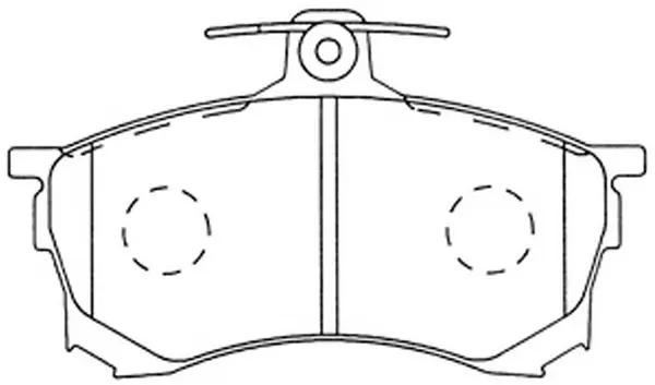 Brake Pad Set, disc brake (FP3123)