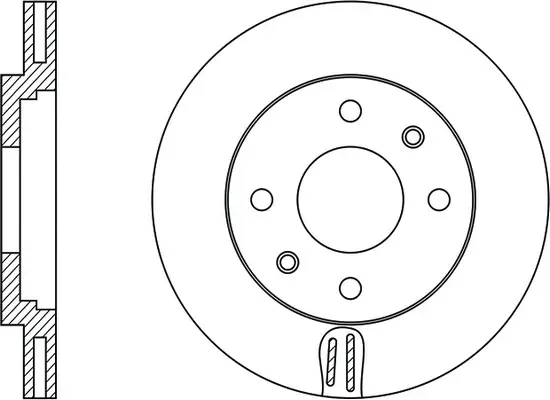 Brake Disc (FR0482V)