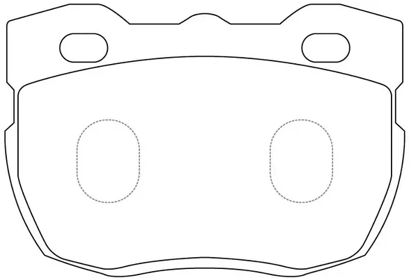 Brake Pad Set, disc brake (FP7364E)
